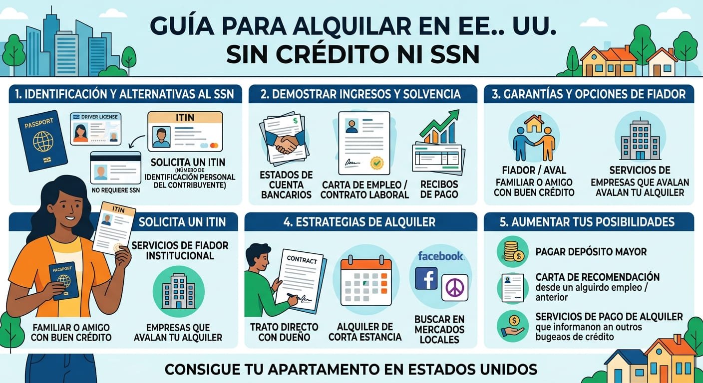 Llaves de un nuevo apartamento sobre una mesa, representando el proceso exitoso de alquiler de vivienda